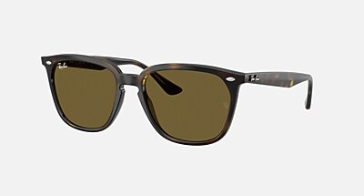 Ray-ban RB4362F Low Bridge Fit Square Sunglasses Amazon.com: Ray-Ban RB4362 Square Shaped Non-Polarized  main image 2