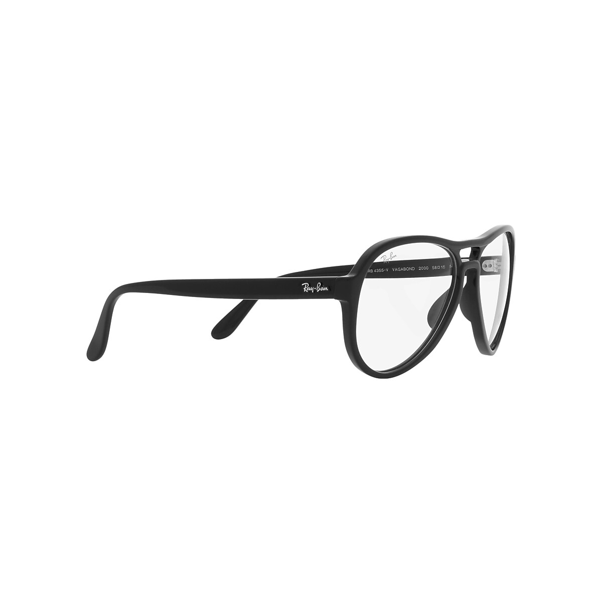 VAGABOND OPTICS Eyeglasses with Black Frame - RB4355V | Ray