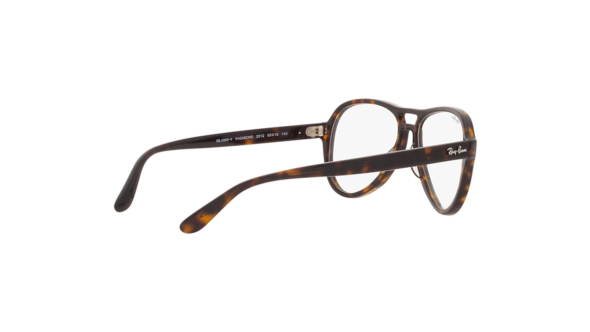 Les lunettes de vue VAGABOND OPTICS avec monture Havana - RB4355V