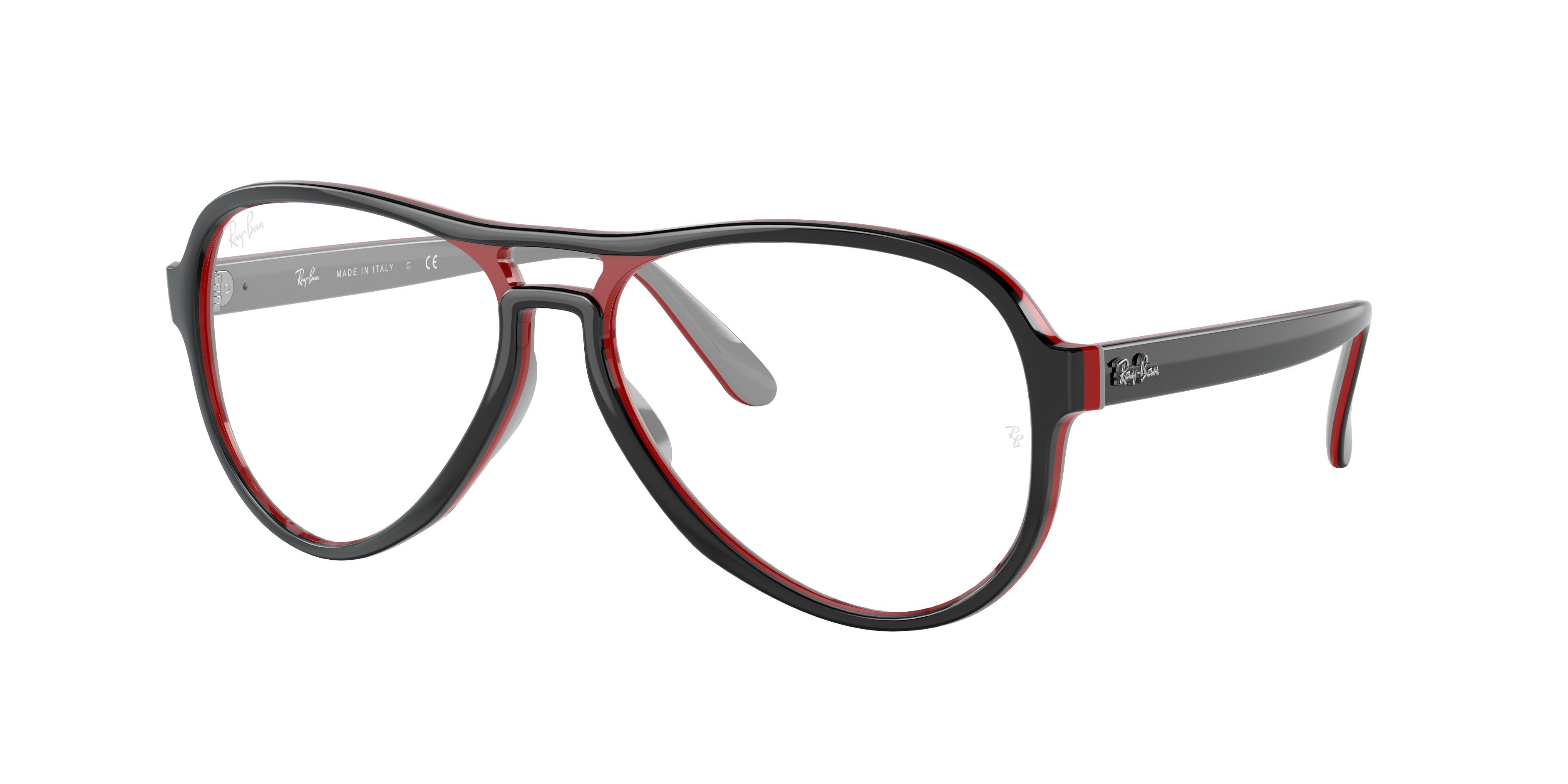 Vagabond Optics Eyeglasses with Black Frame | Ray-Ban®