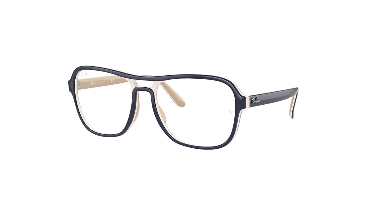 STATE SIDE OPTICS Eyeglasses with Blue Frame - RB4356V | Ray