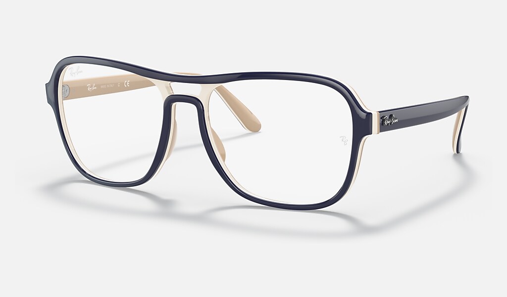 State Side Optics Eyeglasses with Blue Frame | Ray-Ban®