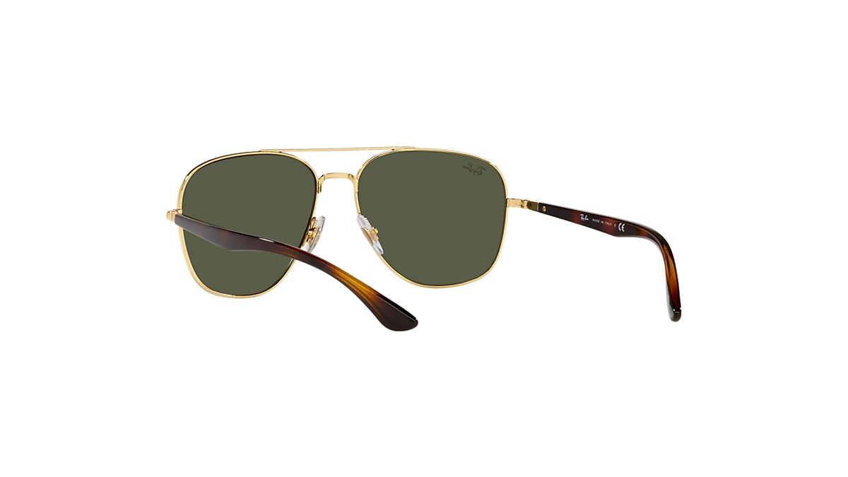 RB3683 Sunglasses in Gold and Green - RB3683 | Ray-Ban® EU