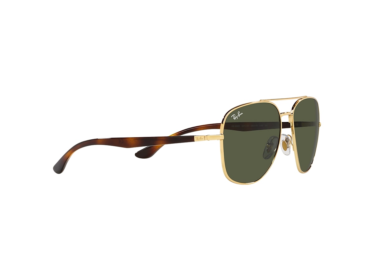 RB3683 Sunglasses in Arista Gold and G-15 Green - RB3683 RB3683 Sunglasses in Arista Gold and G-15 Green - RB3683