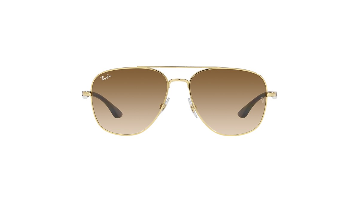 RB3683 Sunglasses in Arista Gold and Brown - RB3683 | Ray