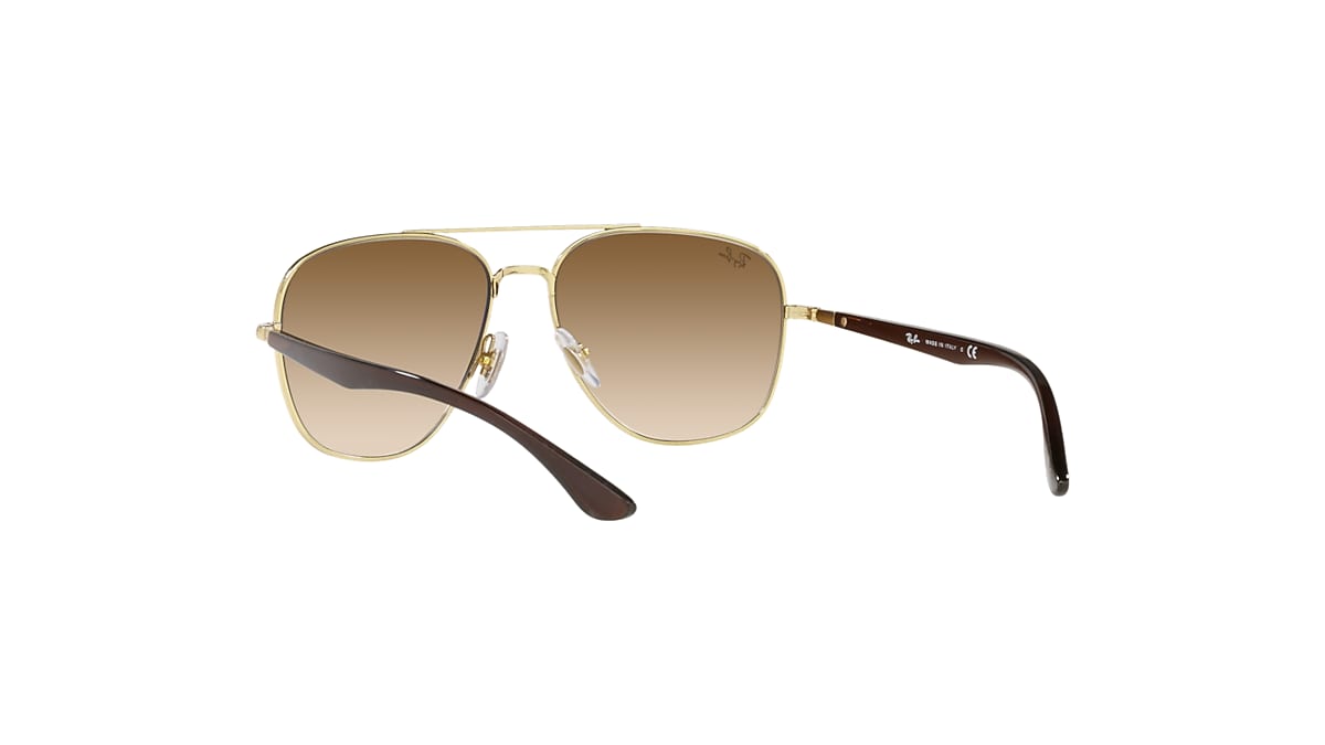 Ray Ban レイバン サングラス RB3683 ゴールド ブラウン 8056597523141_shad_qt.png?