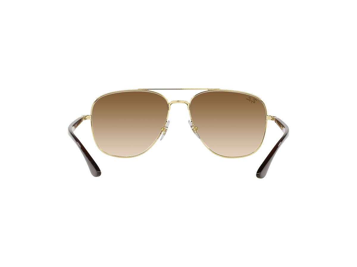 RB3683 Sunglasses in Arista Gold and Brown - RB3683 | Ray RB3683 Sunglasses in Arista Gold and Brown - RB3683 | Ray