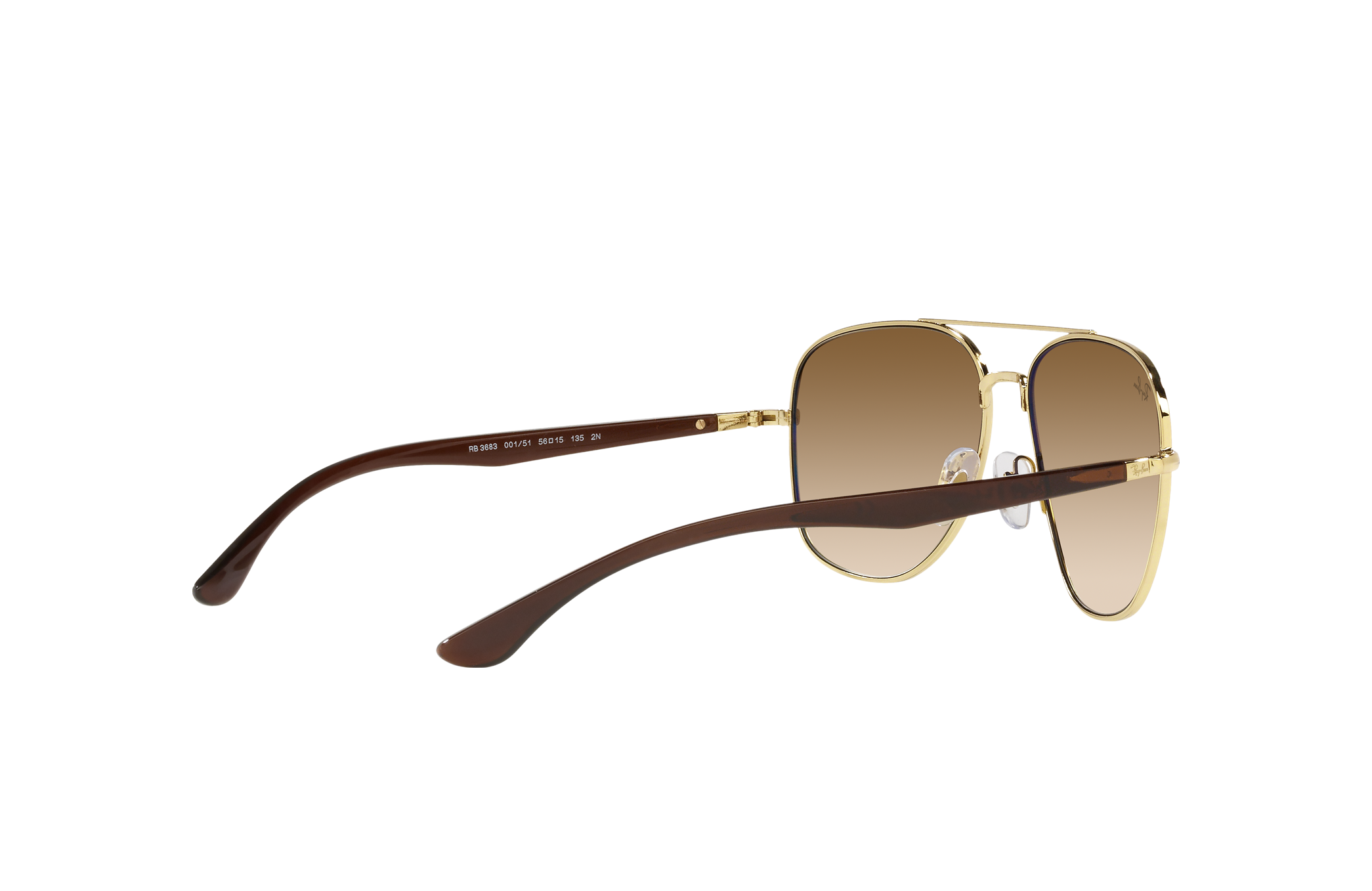 Ray Ban レイバン サングラス RB3683 ゴールド ブラウン Ray Ban レイバン サングラス RB3683 ゴールド ブラウン Ray Ban