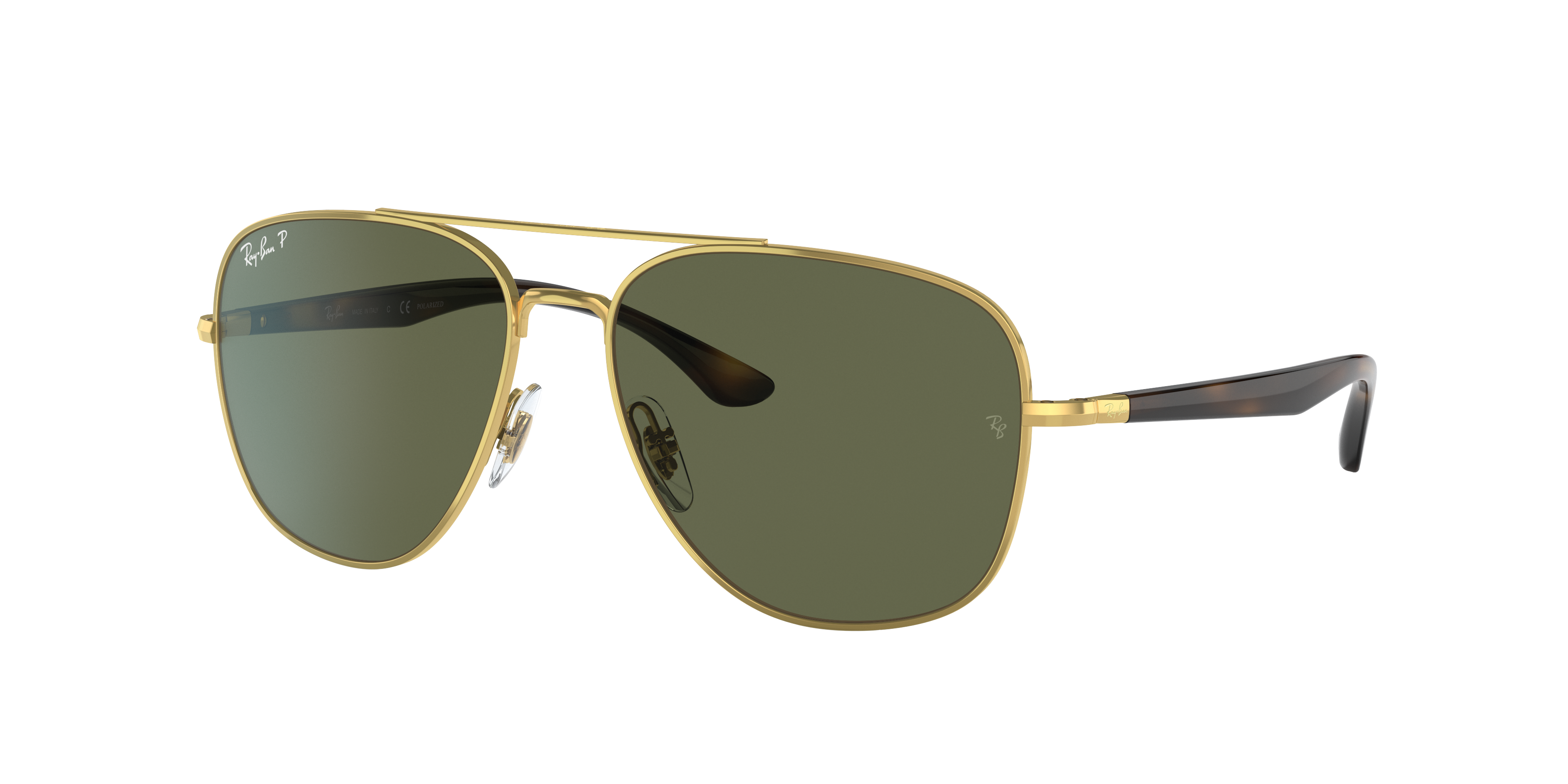 Óculos de Sol Ray-Ban armação tartaruga.