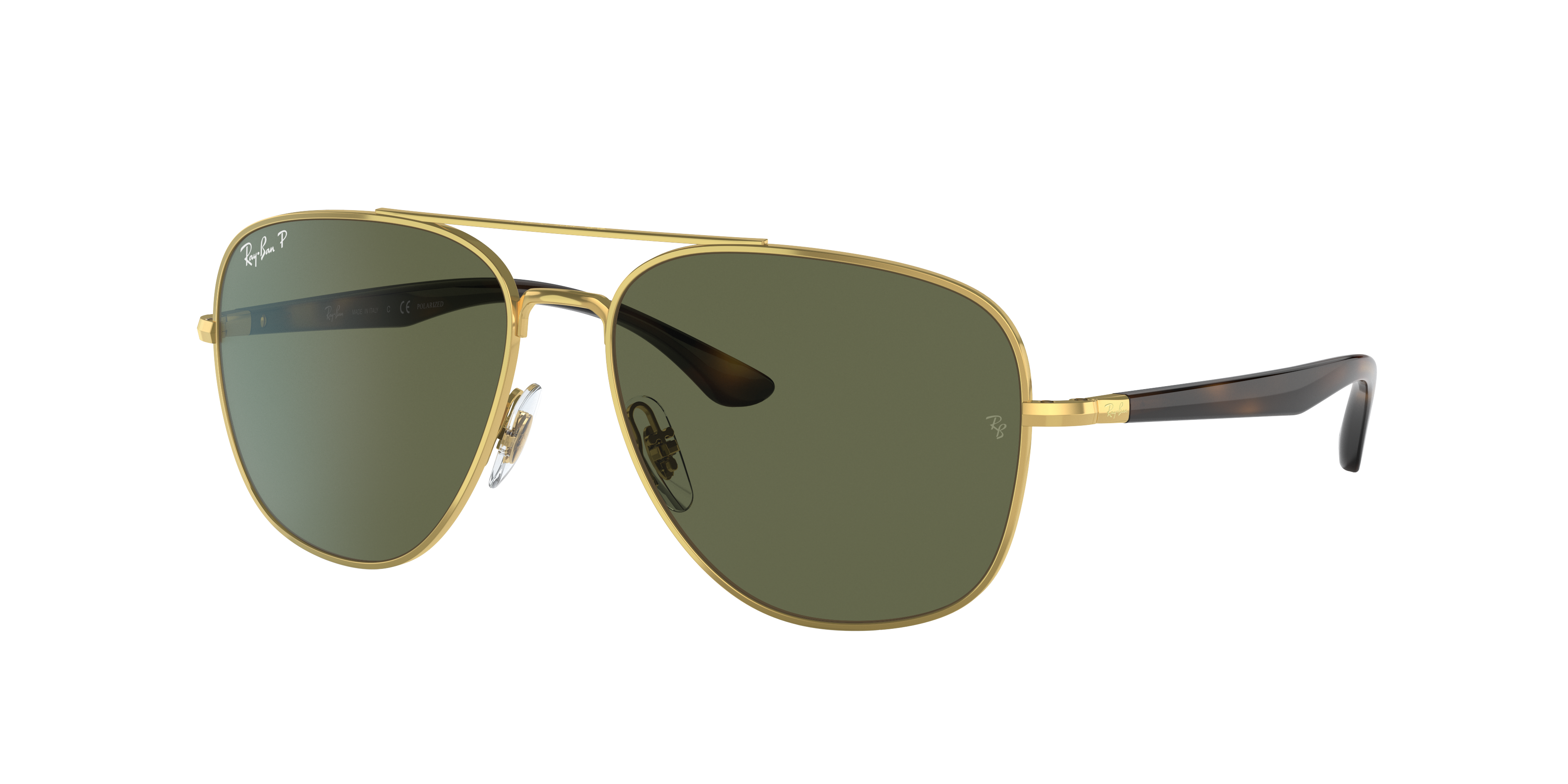 Rb3683 Sunglasses in Gold and Green | Ray-Ban®