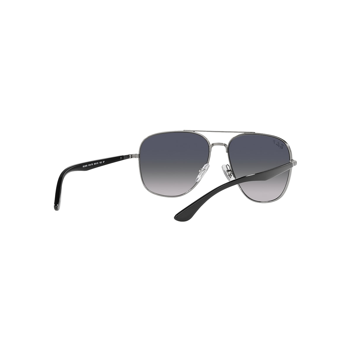 Rb3683 Sunglasses in Gunmetal and Blue/Grey | Ray-Ban®