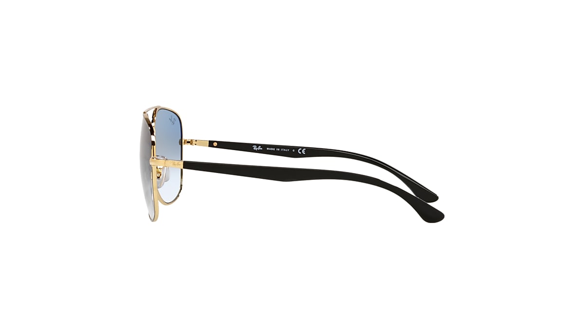 RB3683 Sunglasses in Black On Gold and Blue - RB3683 | Ray RB3683 Sunglasses in Black On Gold and Blue - RB3683 | Ray