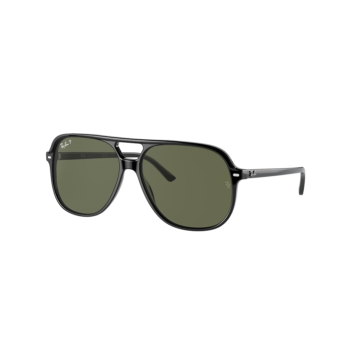 Bill Sunglasses in Black and Green | Ray-Ban®