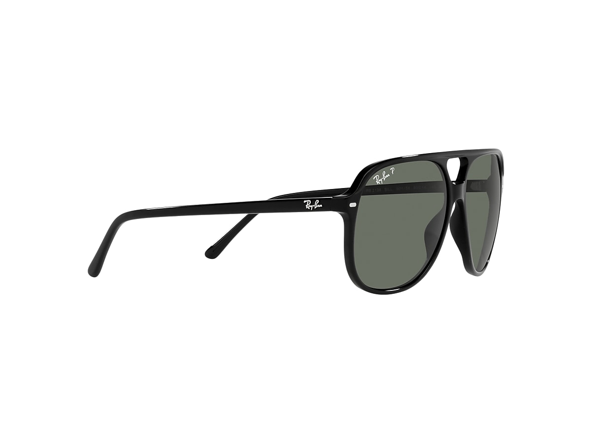 Bill Sunglasses in Black and Green | Ray-Ban®