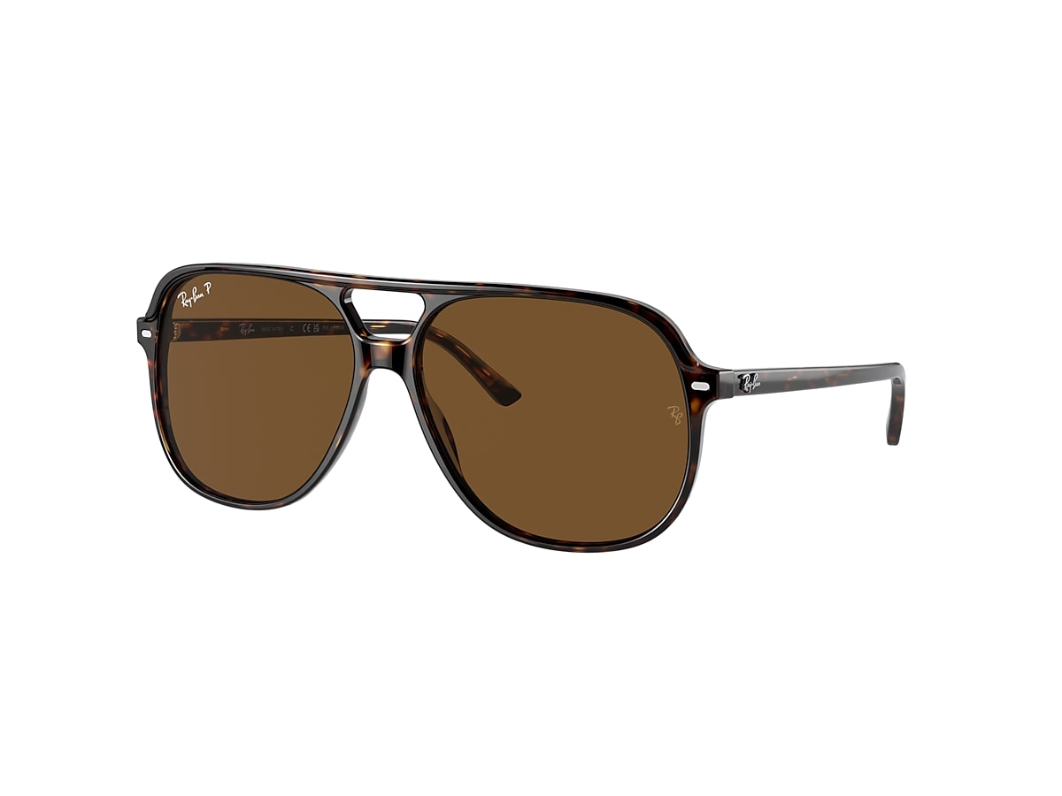 BILL Sunglasses in Blue On Transparent and Dark Grey