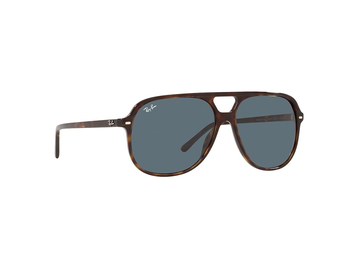 BILL Sunglasses in Havana and Blue - RB2198 | Ray-Ban® US