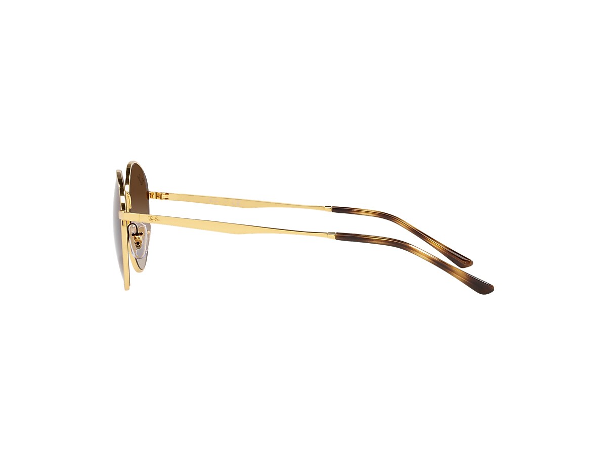 RB3681 Sunglasses in Arista Gold and Gradient Brown - RB3681