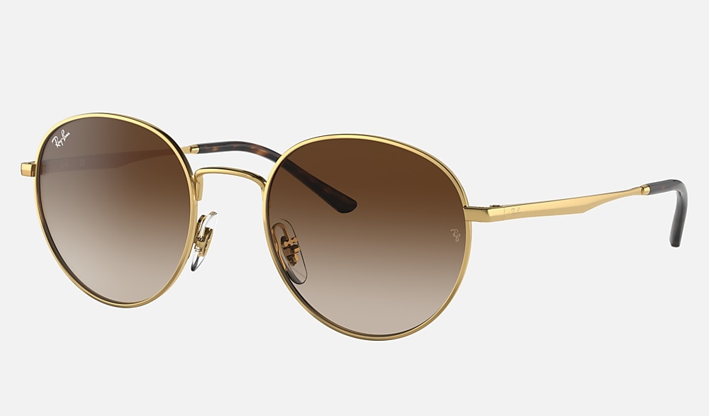 RB3681 Sunglasses in Gold and Brown - RB3681 | Ray-Ban®