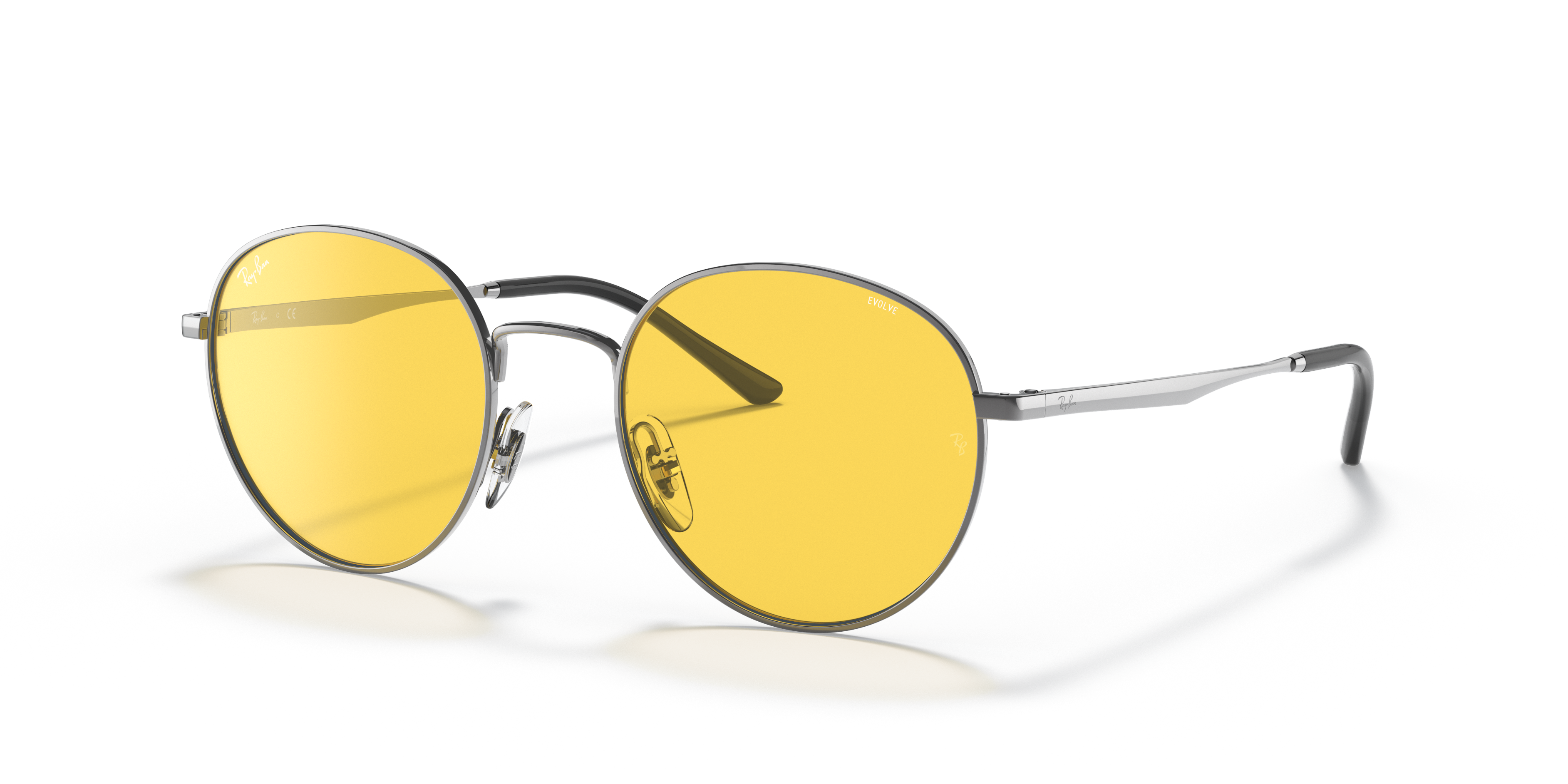 Jomashop.com Accessories Sunglasses Round Sunglasses Evolve Photochromic Round Unisex Sunglasses RB3681 9226Q5 50 