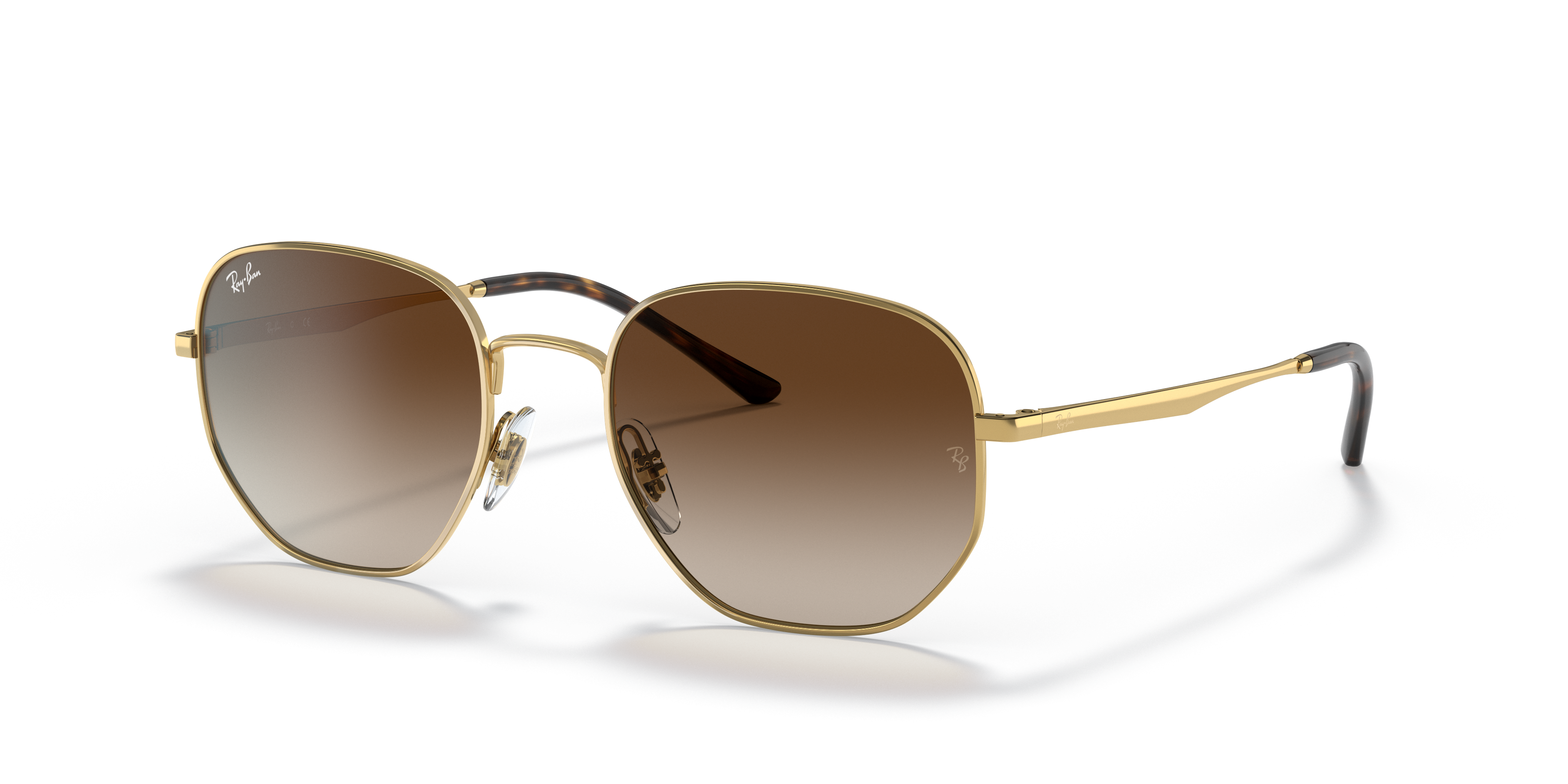 Rb3682 Sunglasses in Gold and Brown | Ray-Ban®