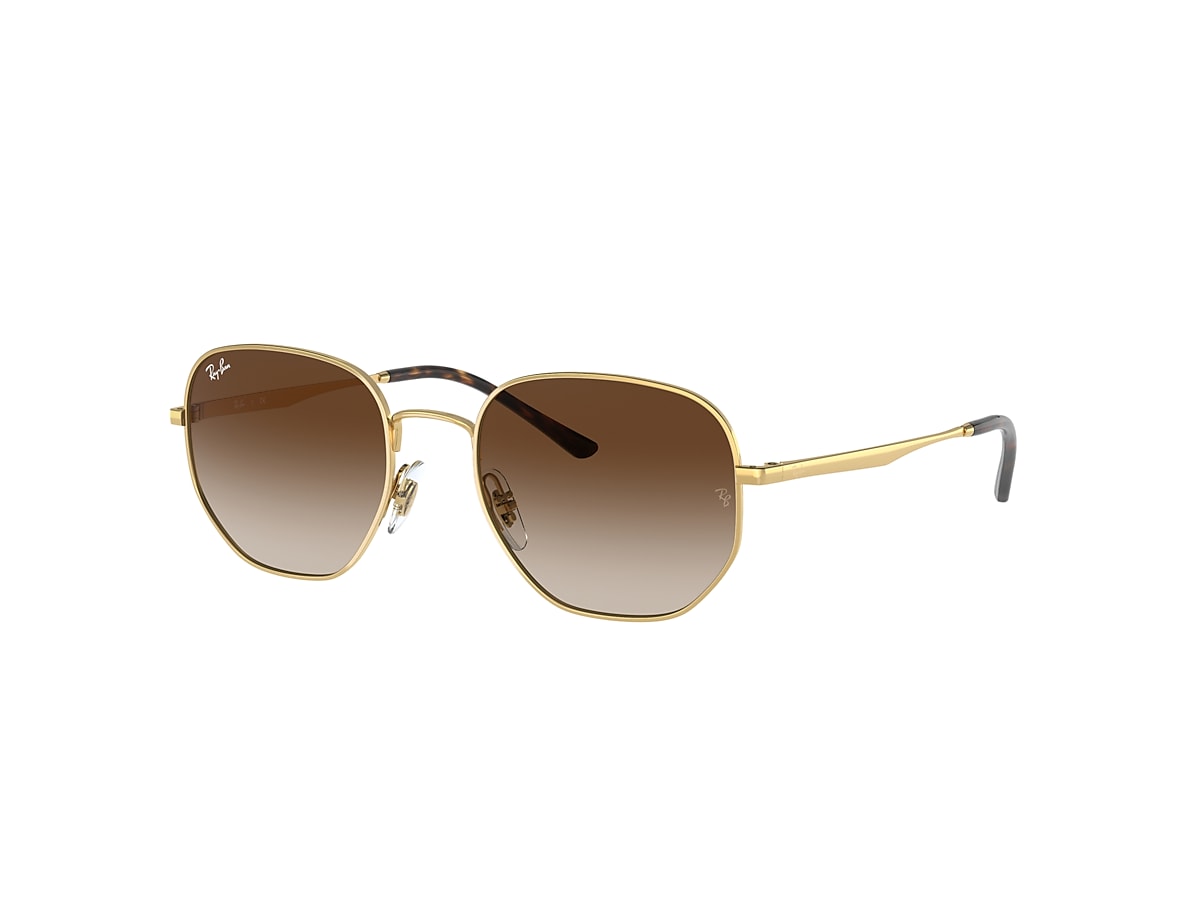 RB3682 Sunglasses in Gold and Brown - RB3682F | Ray-Ban® US