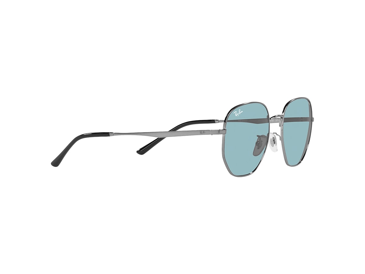 RB3682 EVOLVE Sunglasses in Gunmetal and Blue Photochromic