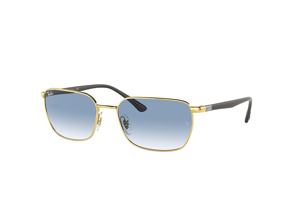 RB3684 Sunglasses in Gold and Light Blue - RB3684 | Ray-Ban® CA