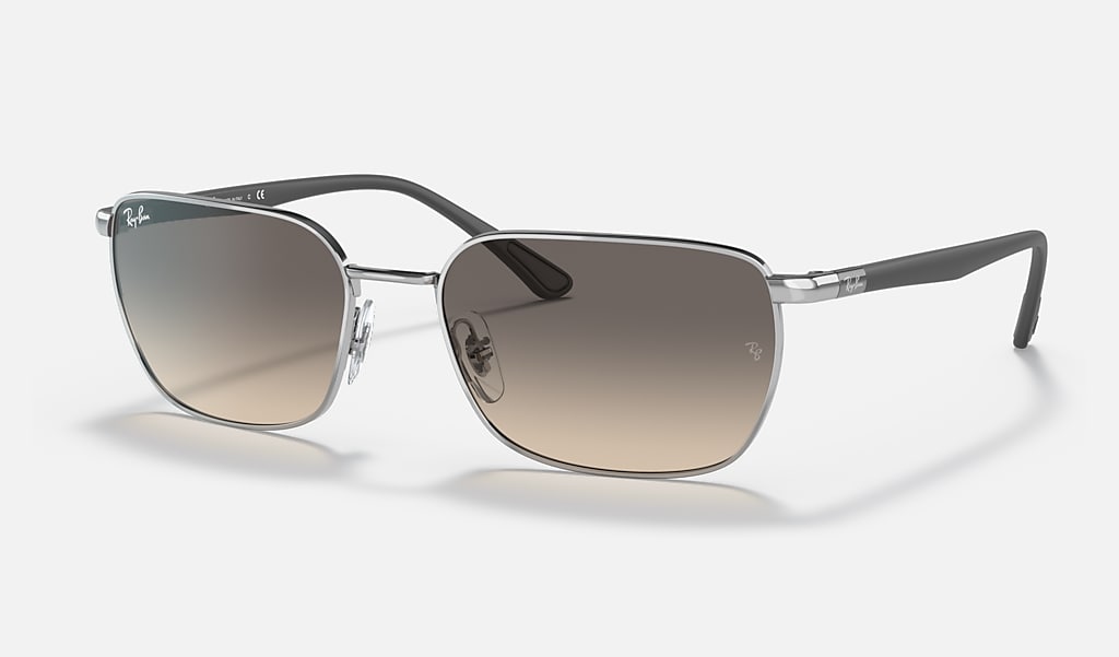 Rb3684 Sunglasses in Silver and Light Grey | Ray-Ban®