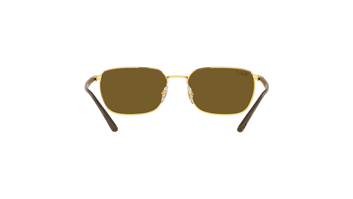 RB3684CH CHROMANCE Sunglasses in Gold and Brown