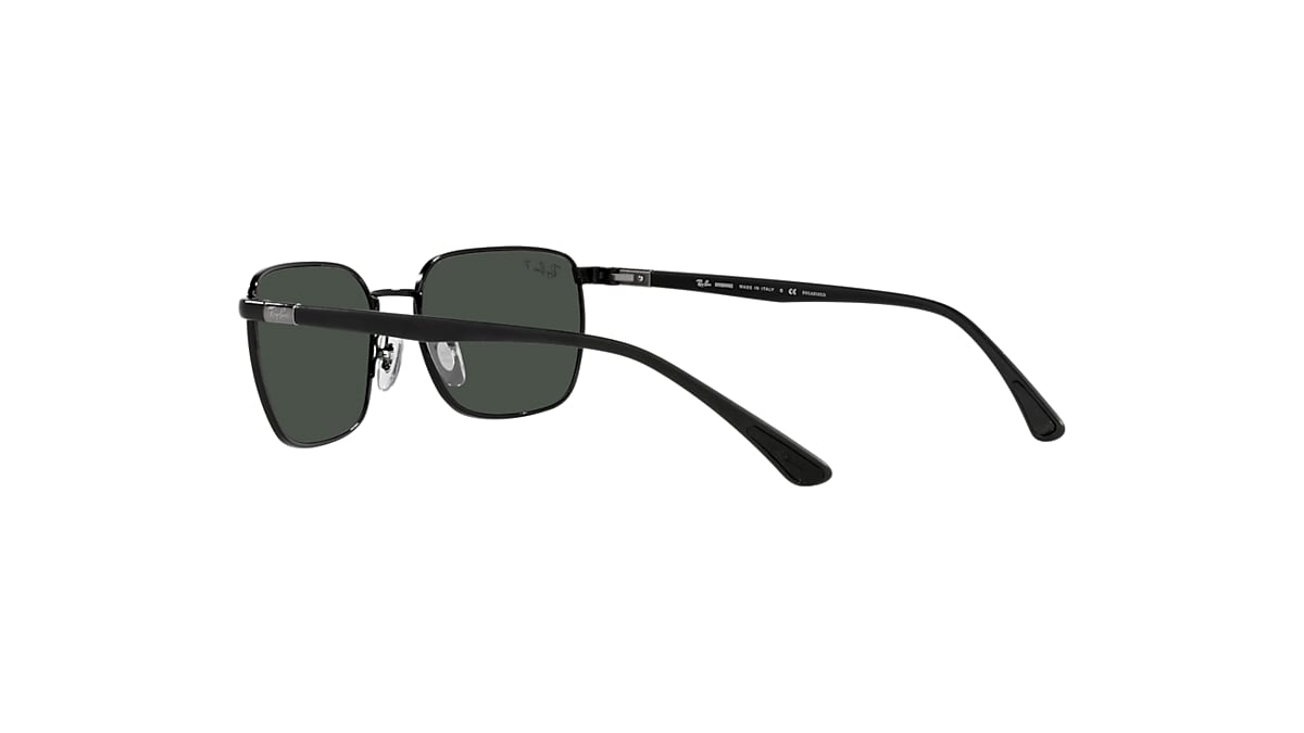 RB3684CH CHROMANCE Sunglasses in Black and Grey - RB3684CH | Ray 