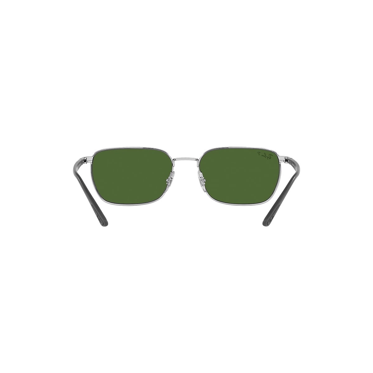 RB3684CH CHROMANCE Sunglasses in Silver and Dark Green - RB3684CH