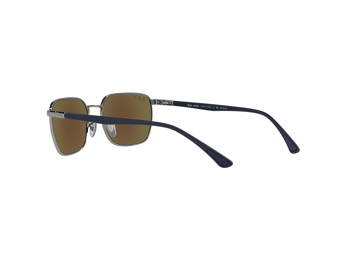 RB3684CH CHROMANCE Sunglasses in Gunmetal and Blue - RB3684CH