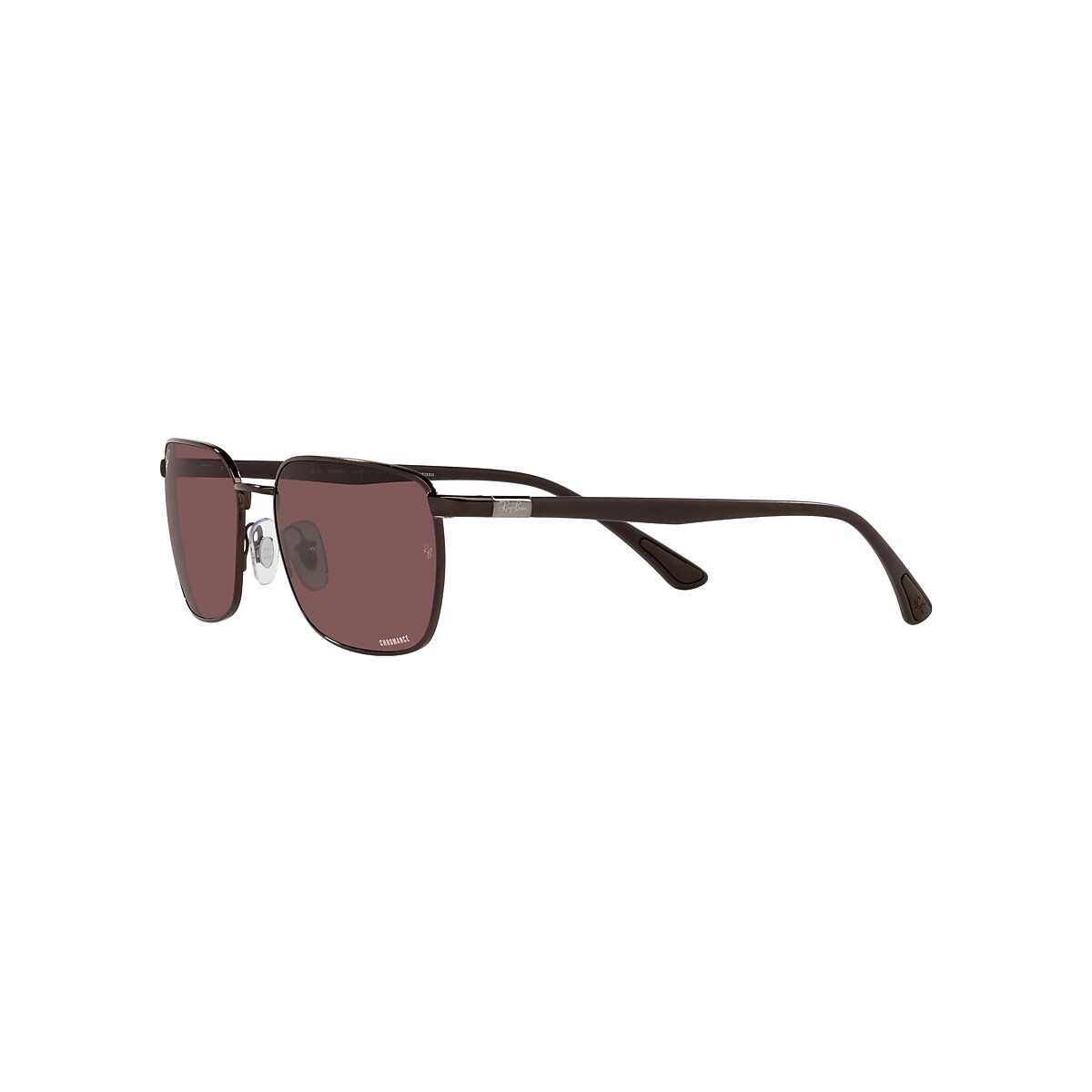 RB3684CH CHROMANCE Sunglasses in Brown and Dark Violet - RB3684CH