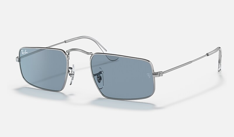 JULIE Sunglasses in Silver and Blue - RB3957 | Ray-Ban® US
