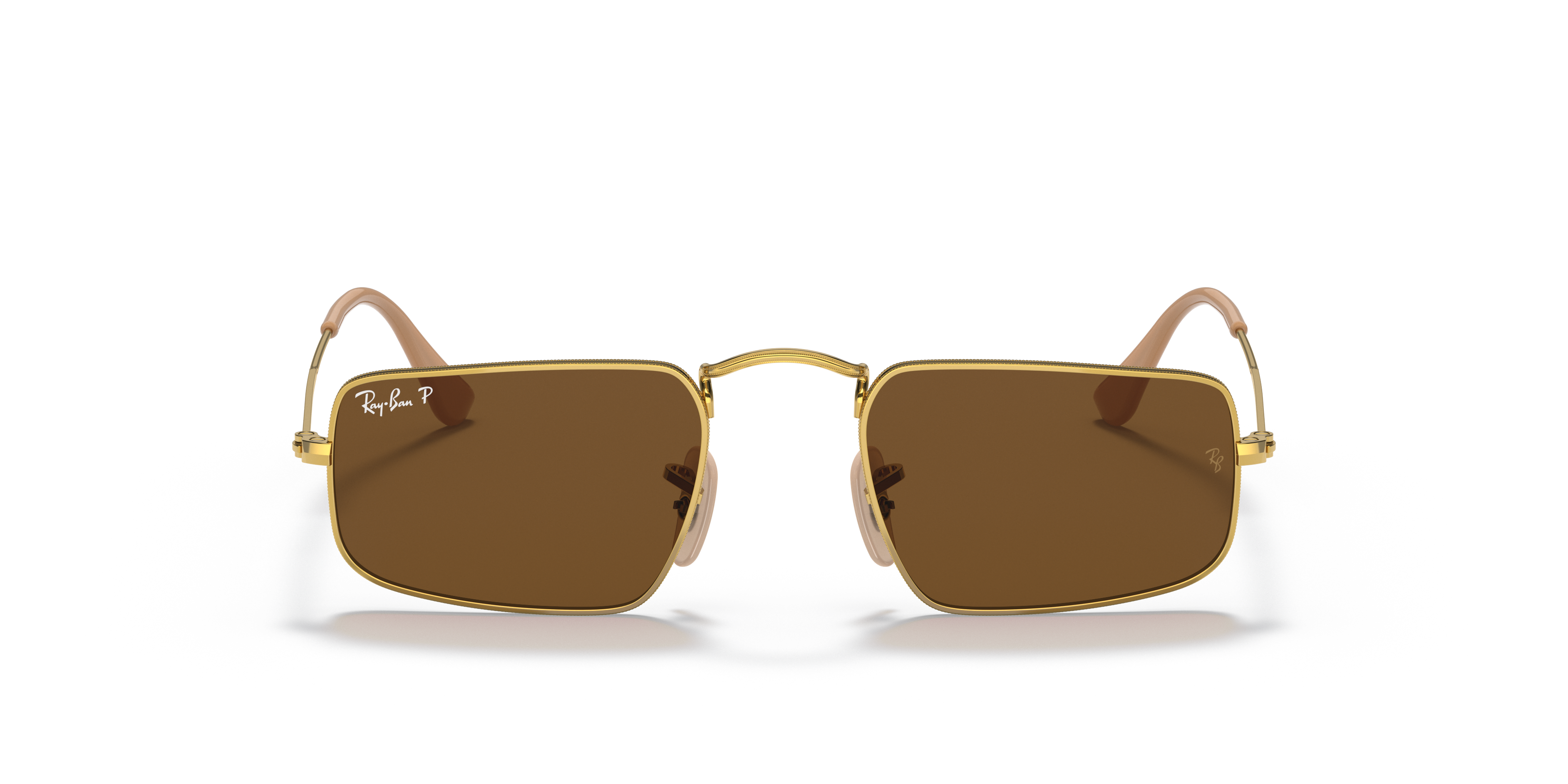 ray ban p gold