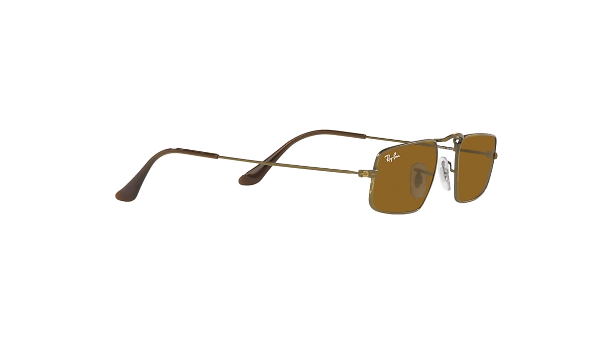 JULIE Sunglasses in Antique Gold and Brown - RB3957 | Ray-Ban® US