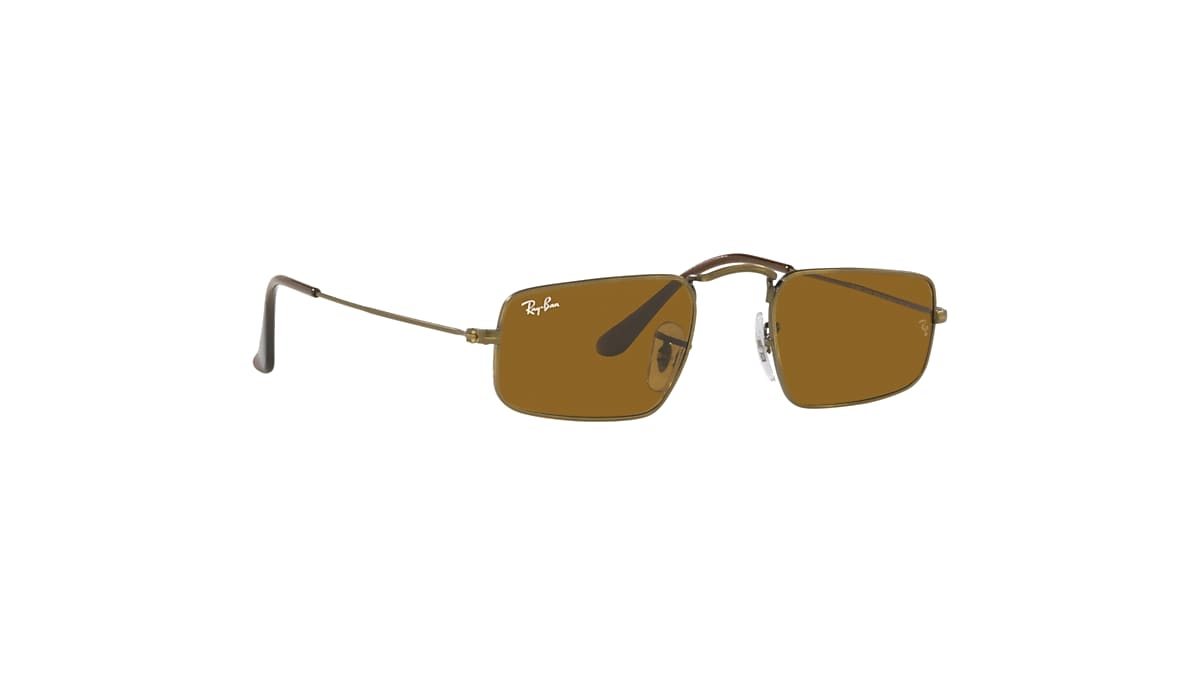 JULIE Sunglasses in Antique Gold and Brown - RB3957 | Ray-Ban 