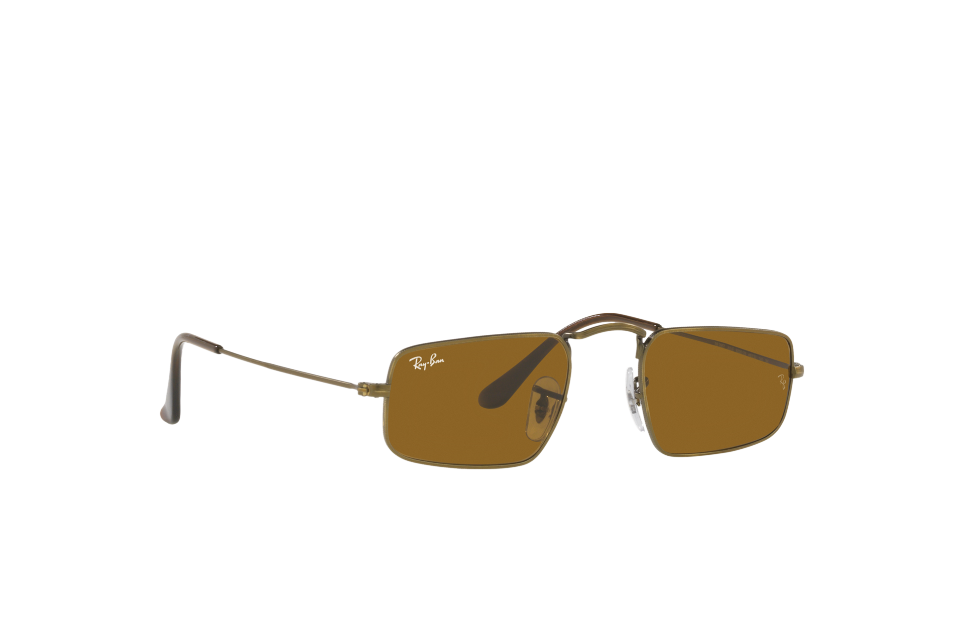 Julie Sunglasses in Gold and Brown | Ray-Ban®