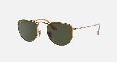 ELON Sunglasses in Gold and G-15 Green - RB3958 | Ray-Ban®