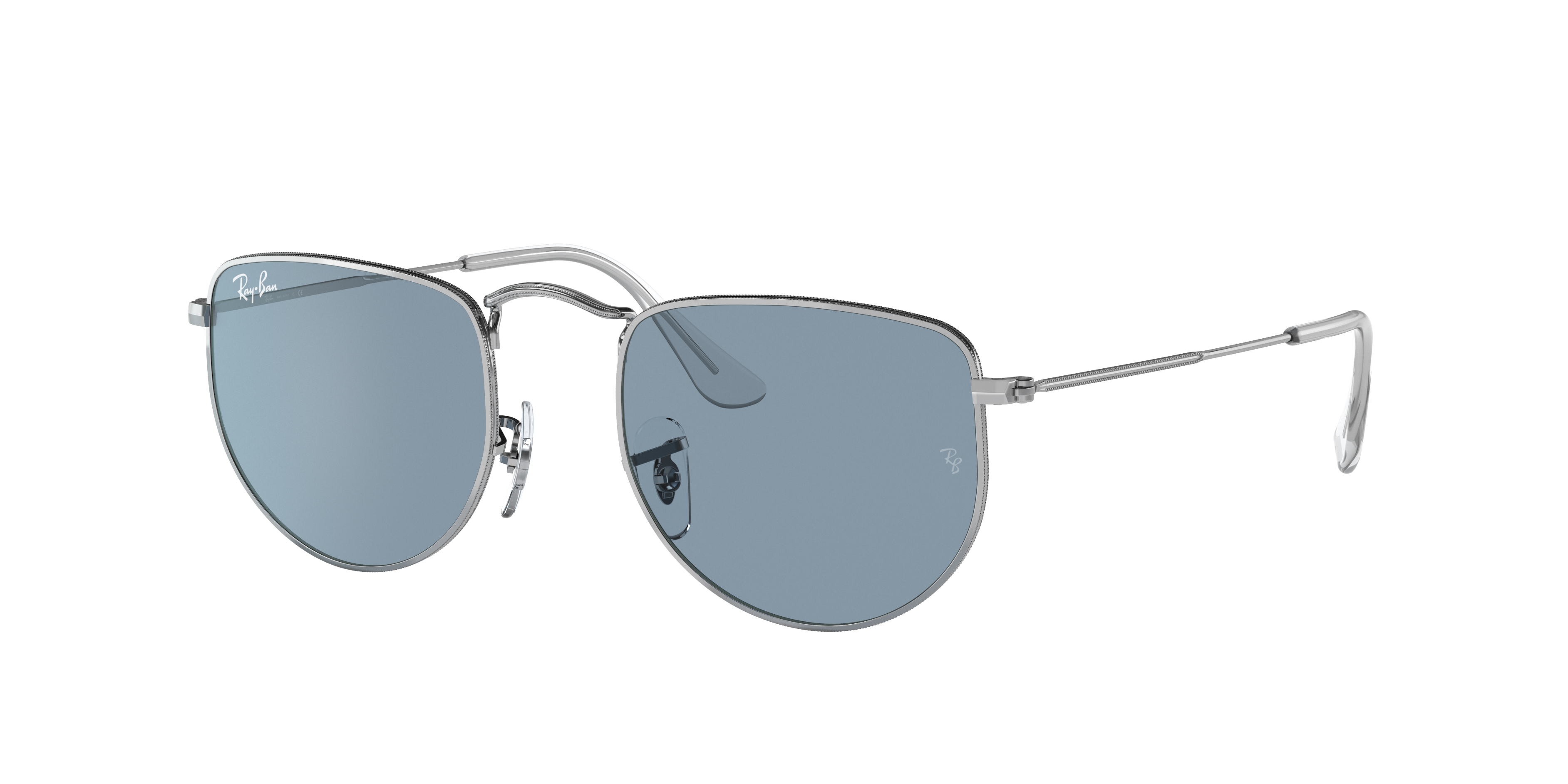 Elon Sunglasses in Silver and Blue | Ray-Ban®