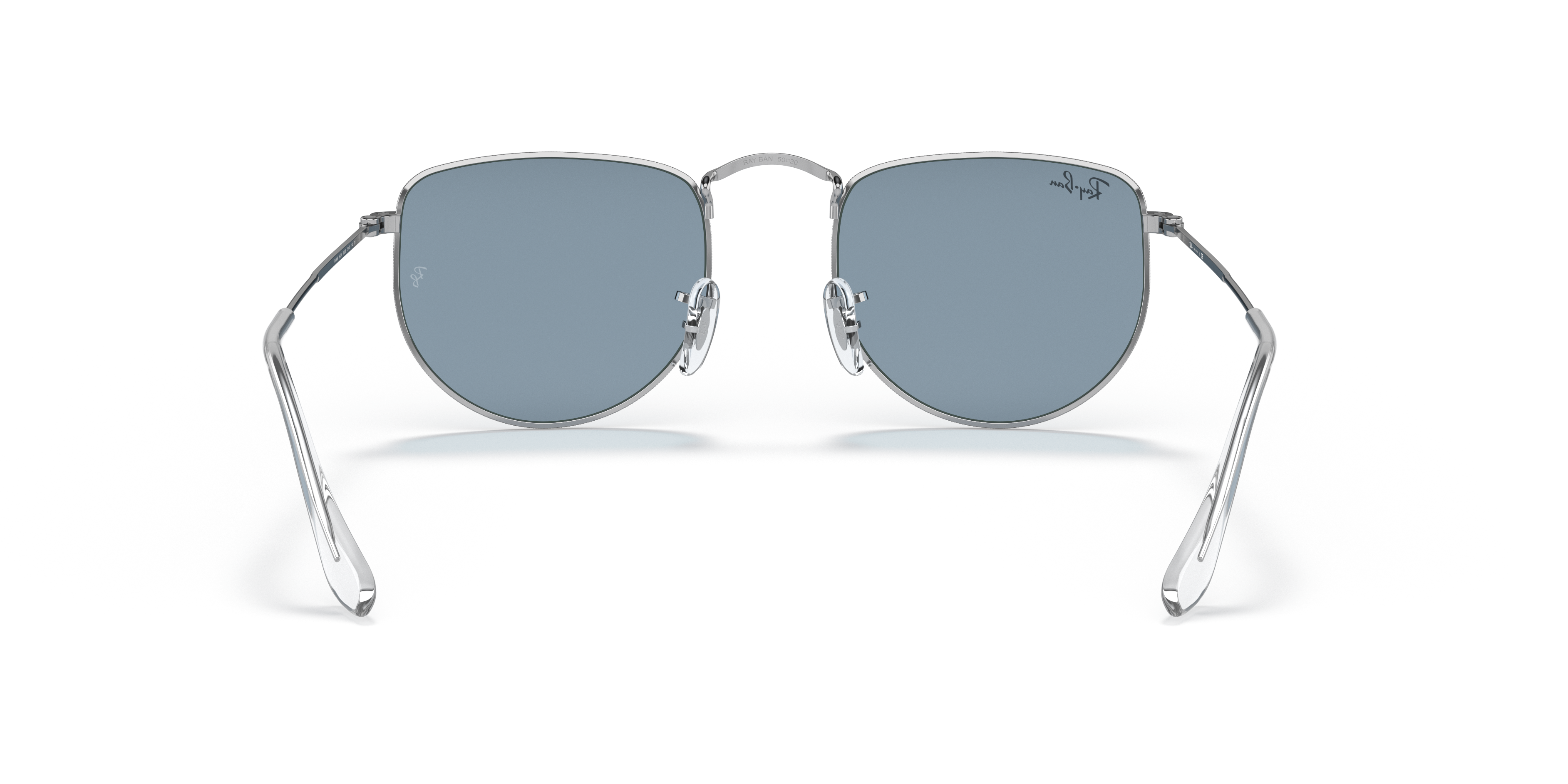 ray ban blue silver