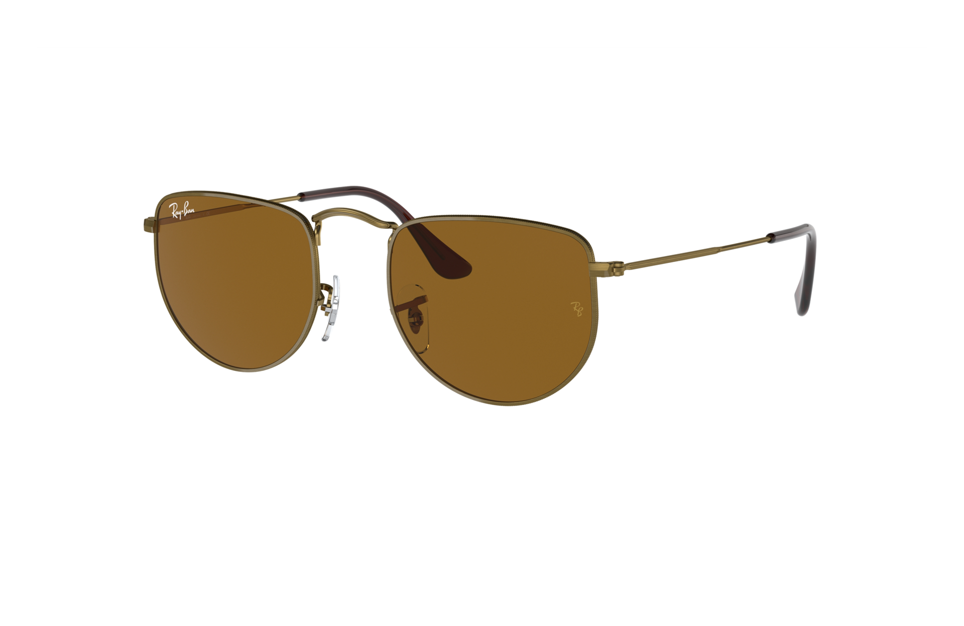 Gafas de Sol Elon en Oro Envejecido y Marrón | Ray-Ban®