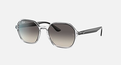 RB4361 Sunglasses in Transparent and Grey Gradient - RB4361 | Ray-Ban®