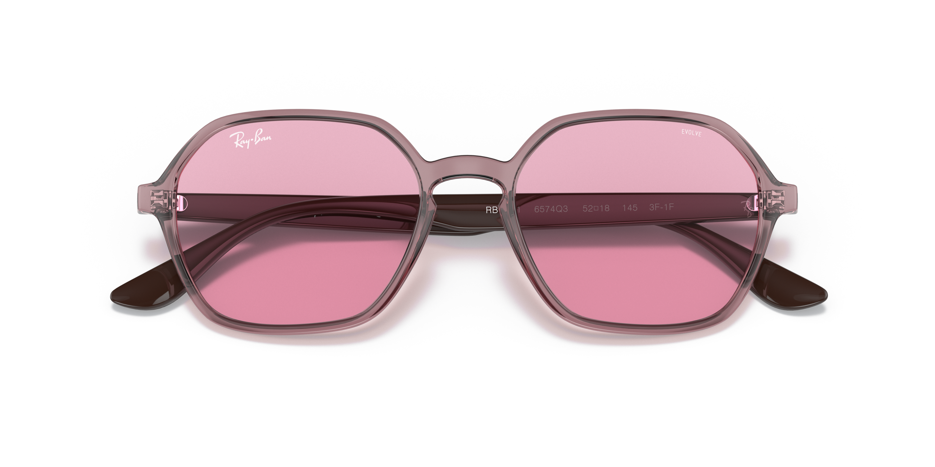 violet evolve ray ban