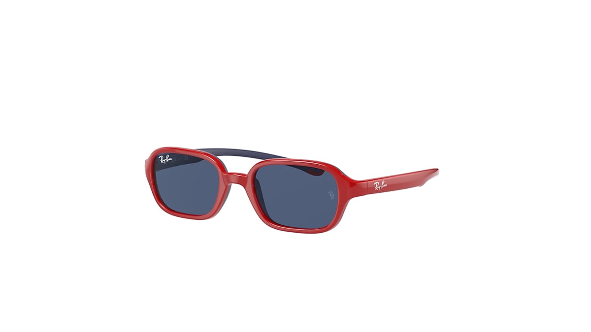 RB9074S KIDS Sunglasses in Red On Blue and Dark Blue