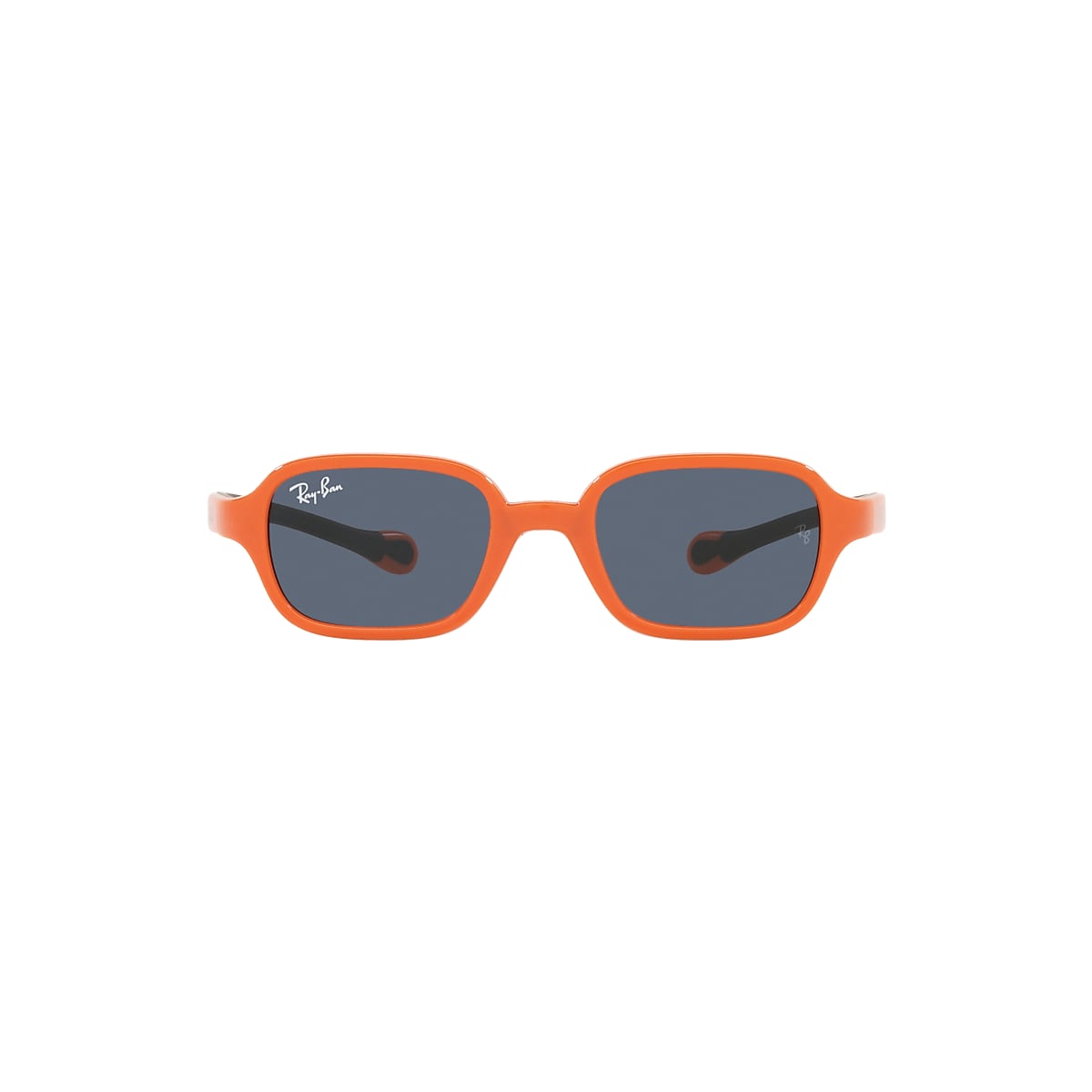 RB9074S KIDS Sunglasses in Orange On Black and Grey 