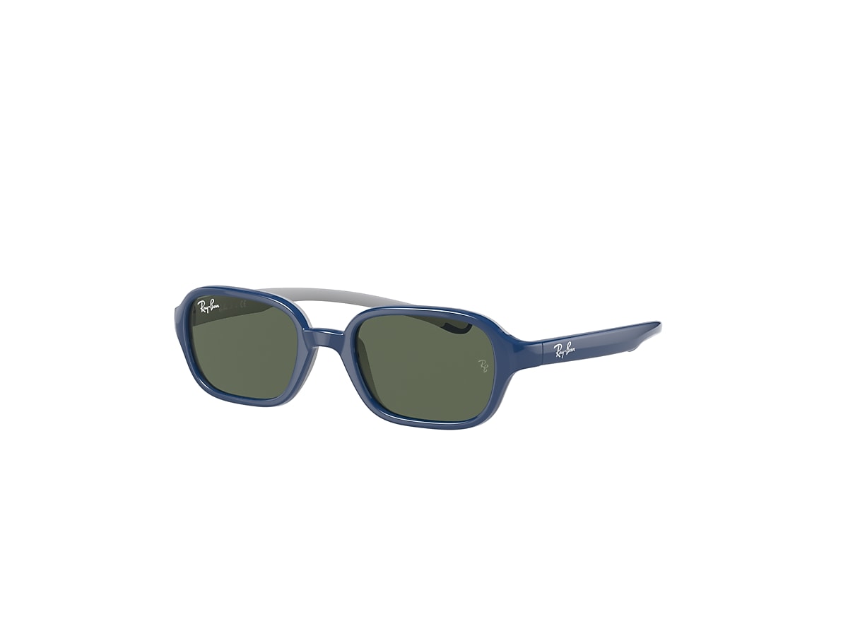 RB9074S KIDS Sunglasses in Blue On Grey and Dark Green RB9074S Ray Ban US