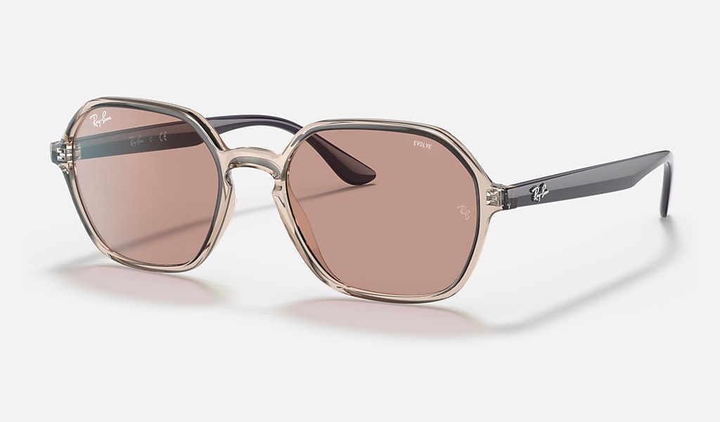 auteur Zorgvuldig lezen schelp Rb4361 Evolve Sunglasses in Light Brown and Brown Photochromic | Ray-Ban®