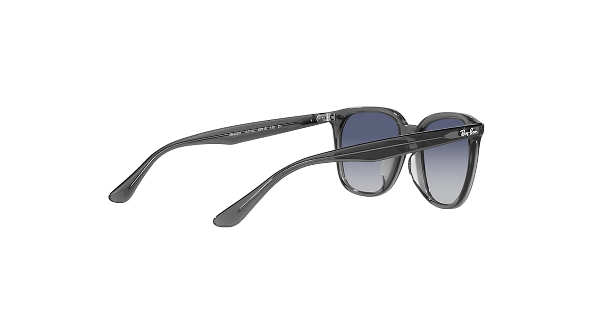 レイバン公式ストア】 Ray-Ban® RB4362 サングラス | グレー X ブルー