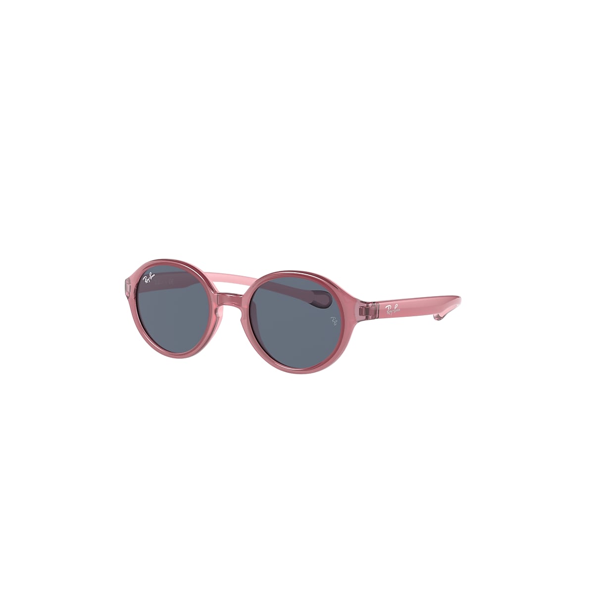RB9075S KIDS Sunglasses in Fuchsia On Pink and Grey 